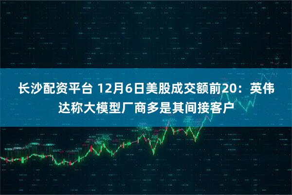 长沙配资平台 12月6日美股成交额前20：英伟达称大模型厂商多是其间接客户